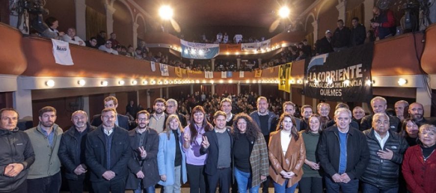 Axel Kicillof cerró el Encuentro por el Hábitat Popular en Luján