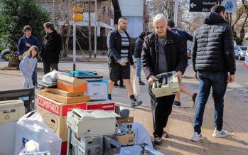 San Isidro: una unidad móvil de recolección de residuos especiales recorre los barrios