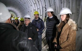 Macarena Posse recorrió con vecinos el desagüe pluvial aliviador Alto Perú