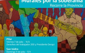 “Murales por la soberanía” llega a Pilar y a San Isidro