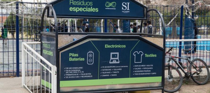 Se instaló una nueva Estación de Residuos Especiales en Beccar