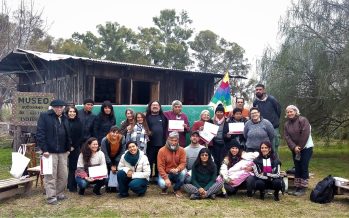 La última clase de idioma Qom del cuatrimestre se brindó en Punta Querandí