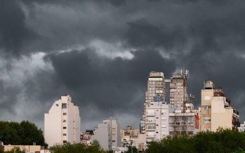 Alerta por tormentas y ocasional caída de granizo