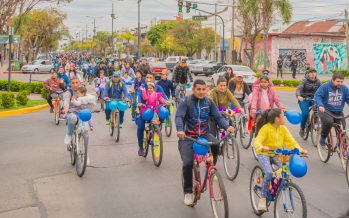 Miles de vecinos de San Fernando participaron de la Bicicleteada Familiar
