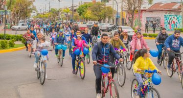 Miles de vecinos de San Fernando participaron de la Bicicleteada Familiar