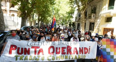 Punta Querandí: marcha y actividades por el 12 de octubre