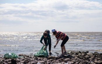Jornada de limpieza de la costa en Vicente López