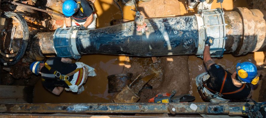 AySA: avance en la obra de renovación de la red de agua potable en San Isidro