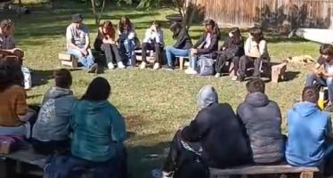 Adolescentes de Benavidez visitaron el sitio sagrado Punta Querandí