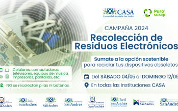 Campaña de recolección de residuos electrónicos