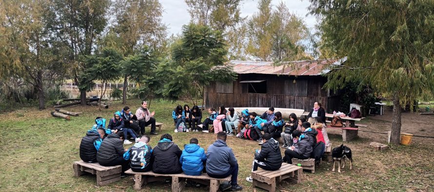 Estudiantes de la Escuela Nº24 de Escobar visitaron Punta Querandí
