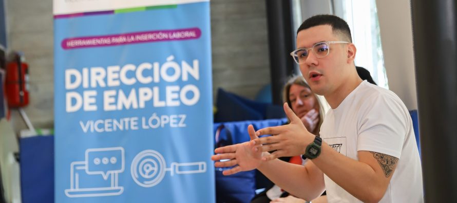 Vicente López: asistencia a la inserción laboral mediante el Portal de Empleos