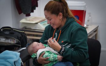 Escobar refuerza la campaña de prevención contra la bronquiolitis y la gripe