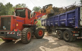 Escobar: cronograma de recolección de ramas para esta semana