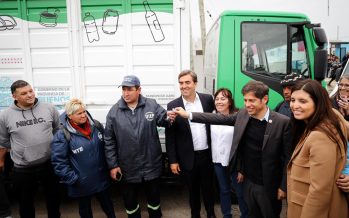 Entregaron dos camiones nuevos para la Gestión Integral de Residuos en Luján