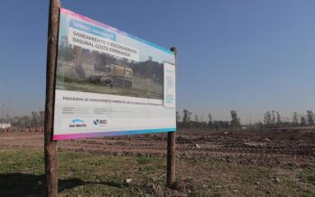 Cuenca del Reconquista: en San Martín transforman un basural en un espacio público