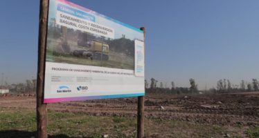 Cuenca del Reconquista: en San Martín transforman un basural en un espacio público