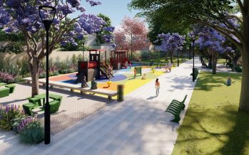 El Municipio de San Isidro construye una plaza en Boulogne