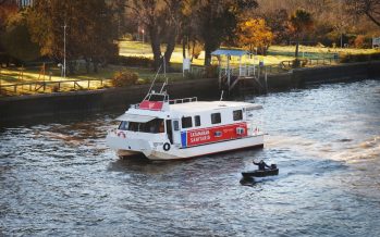 Así funcionará el Catamarán Sanitario del Municipio de Tigre durante la segunda quincena de agosto