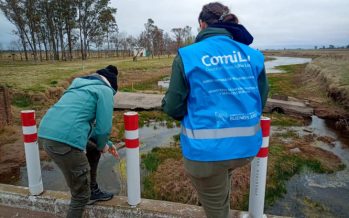 ComiLu continúa realizando monitoreos de calidad de agua en el Río Luján