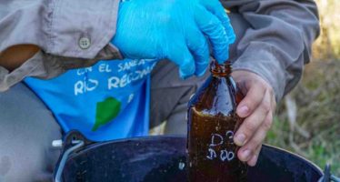 Se realizó el Monitoreo Estacional en el Río Reconquista