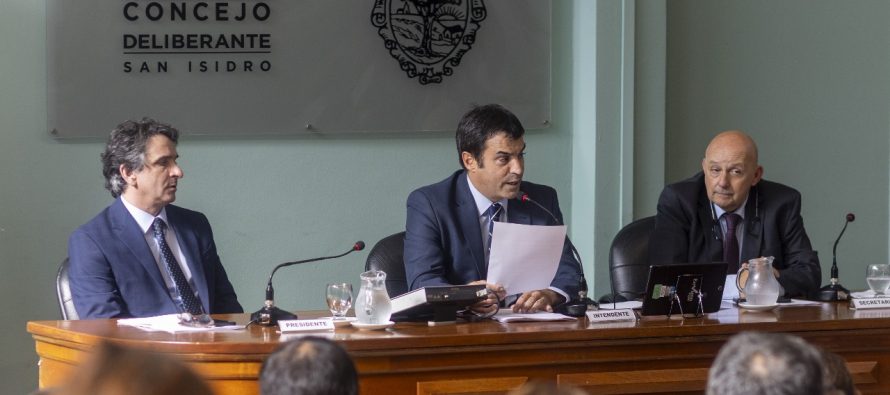 Ramón Lanús abrió las sesiones del Concejo y se refirió a las obras en Boulogne y en la costa del río