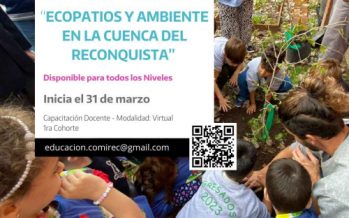 COMIREC lanza capacitación virtual gratuita sobre ecopatios para docentes