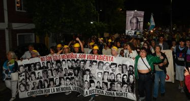 Día de la Memoria: el Municipio de Tigre acompañó la movilización al ex astillero Astarsa