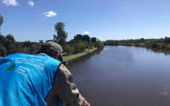 Cuenca del Reconquista: se realizó el monitoreo estacional de calidad de agua