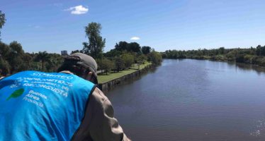 Cuenca del Reconquista: se realizó el monitoreo estacional de calidad de agua