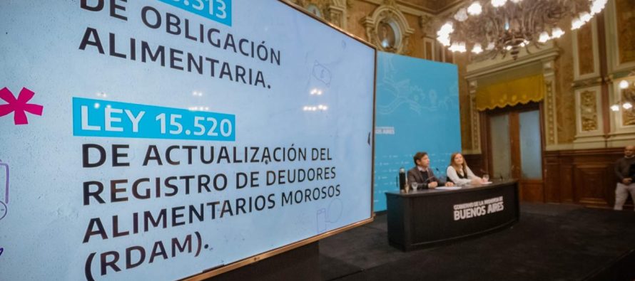 Se promulgó la ley que actualiza el Registro de Deudores Alimentarios Morosos