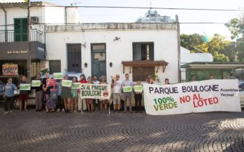 Marchazo: marcha y abrazo por el Parque Público de Boulogne