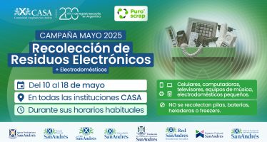 Campaña 2025 para recolectar residuos electrónicos