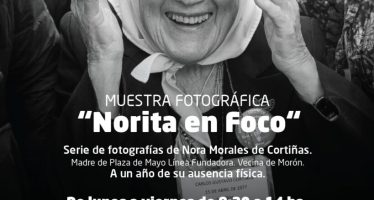 Morón realizará una muestra fotográfica en homenaje a Nora Cortiñas