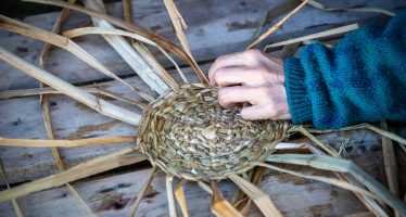 Talleres abiertos de Cestería en Punta Querandí