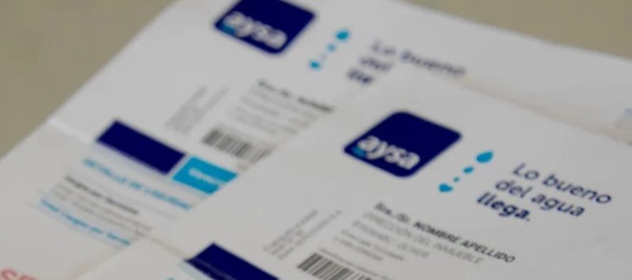AySA aplica un nuevo aumento en las tarifas de agua y cloacas en junio