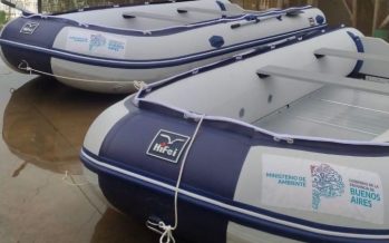 El Ministerio de Ambiente de la provincia envió ayuda a los municipios afectados por la última tormenta