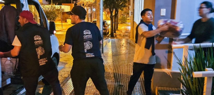 La Provincia continúa con la asistencia a los distritos del norte bonaerense tras el temporal