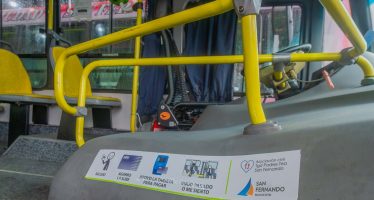Los colectivos de la Línea 710 tienen nuevos pictogramas para personas con autismo
