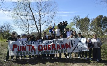 Punta Querandí: El Colegio San Pablo de San Fernando en una clase al aire libre por la defensa de los humedales
