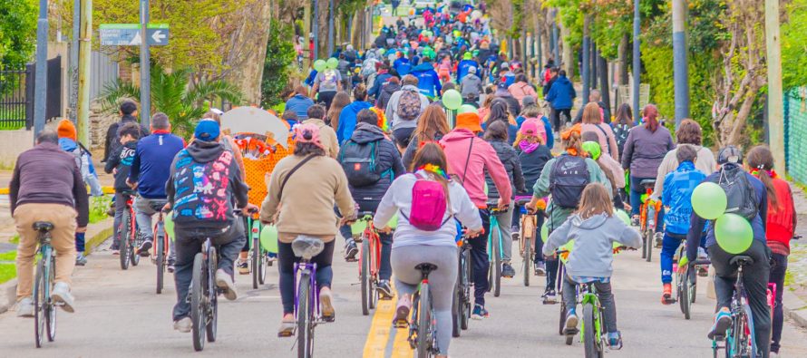 Bicicleteada Familiar en San Fernando para recibir la primavera