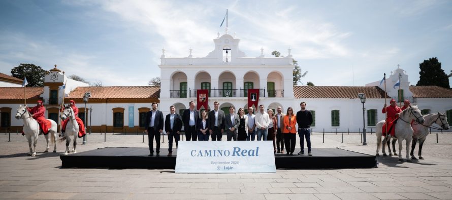 Axel Kicillof presentó en Luján el programa turístico Camino Real