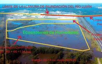 Escobar lanzó una consulta pública por un relleno de humedales en la Cuenca del Luján