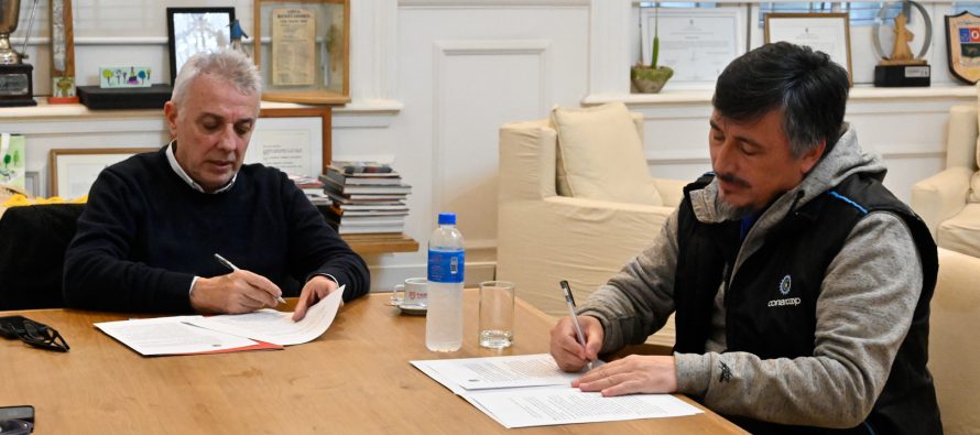 Tigre firmó un convenio con Conarcoop para el cuidado ambiental