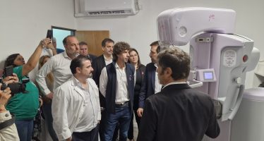 Octubre Rosa: Kicillof y Kreplak visitaron el Hospital Cordero y anunciaron nuevas medidas en la atención