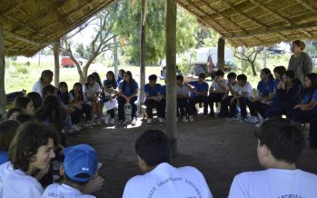 Adolescentes de San Fernando visitaron el sitio sagrado de Punta Querandí