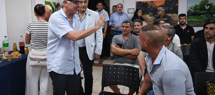 Zamora se reunió con comerciantes para presentarles el proyecto que regula edificaciones en Tigre