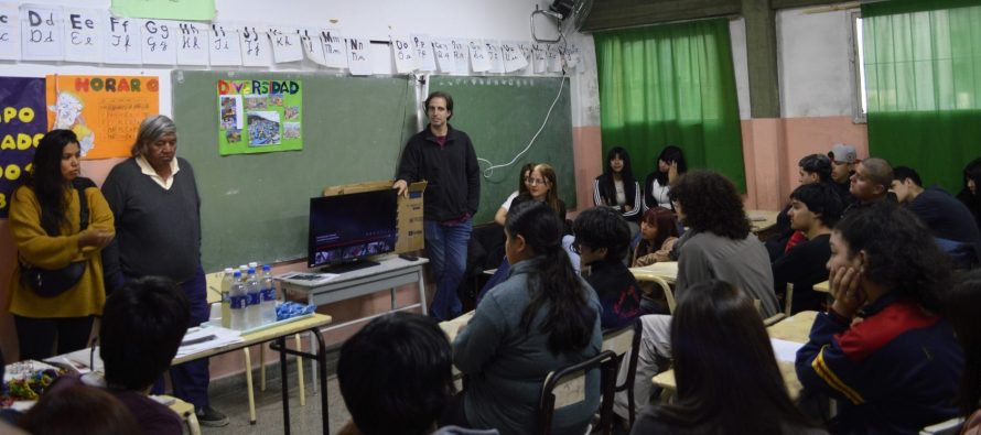 La Unión de Pueblos Originarios brindó charlas y talleres en escuelas de Tigre y Escobar