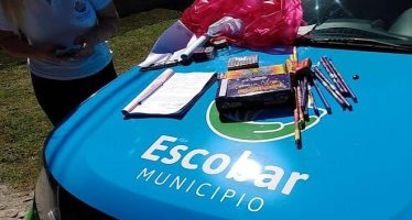 Escobar libre de pirotecnia sonora