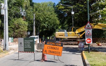 Corte total del tránsito por la obra del Aliviador Alto Perú
